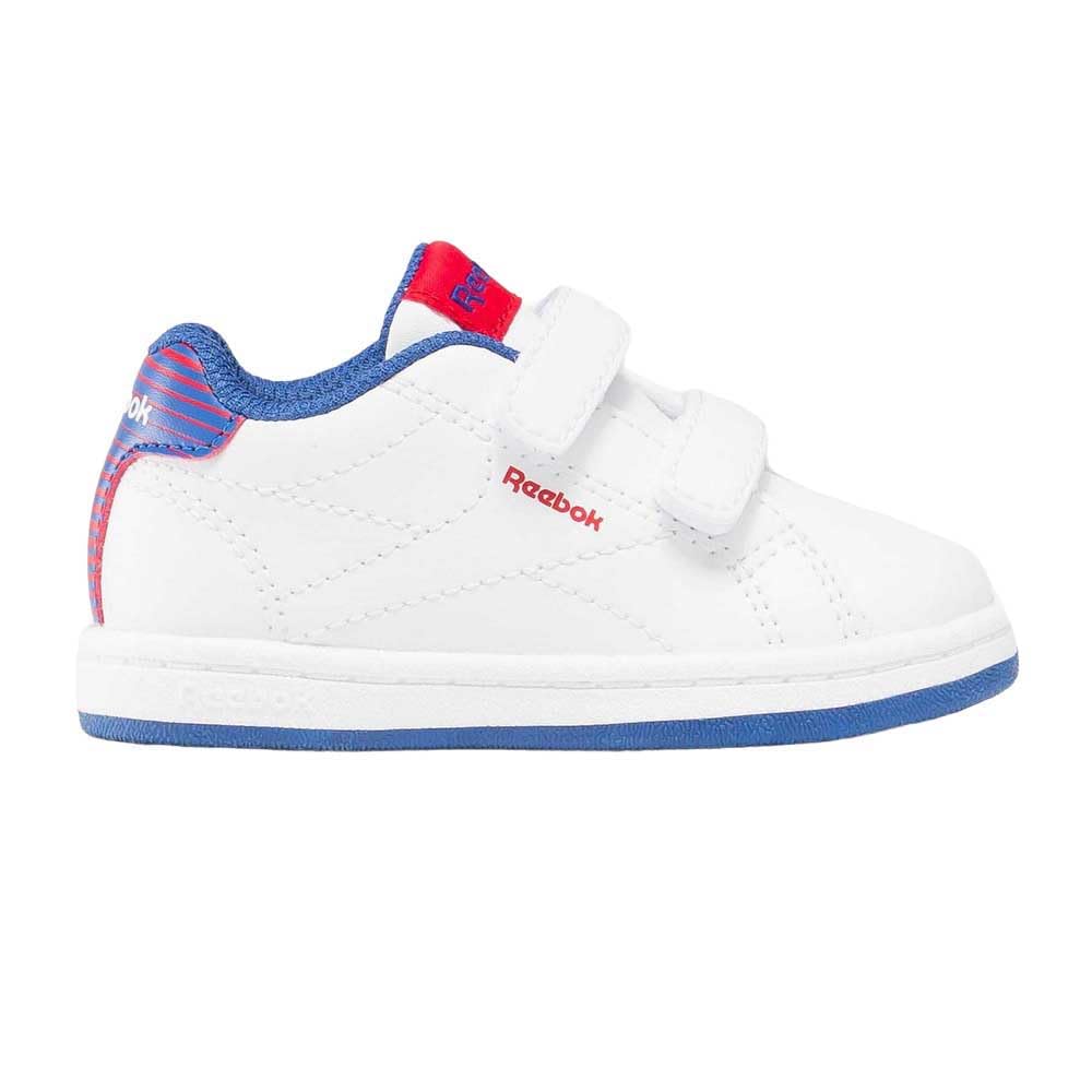 Reebok RBK Royal Complete CLN 2.0 2V White/BOUNDLESSBLUE/VECTORRED Male Tennis Shoes
