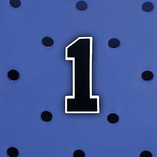 JinJing Large Lucky Number Charms for Bogg Bag Beach Tote Handbag Decorative Accessories 0-93