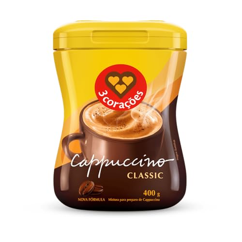 3 Corações Cappuccino Clássico, 400g