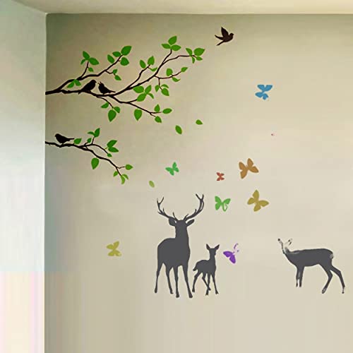 Image of Beautiful Design Wall Stencils Suitable for Home |Decoration Home Wall Decor|Living Room Bedroom Painting Ideas (DWS -110)
