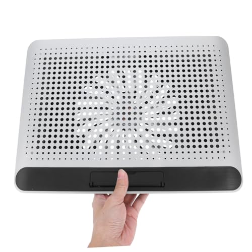 Base refrigerante para laptop con ventiladores y puertos USB miniatura 4