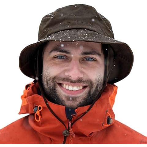 TOP-EX Waterproof Winter Earflap Bucket Hat Cover