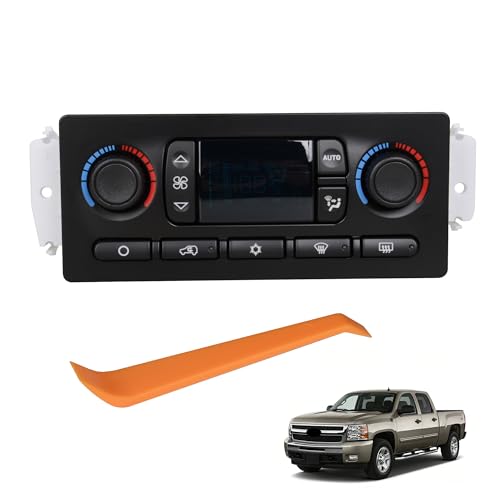 Yongtoparts Climate Control Module 599-211XD A/C Control Panel Compatible with Chevrolet Avalanche Silverado Suburban 1500 2500 3500 Trailblazer Tahoe GMC Sierra Envoy Yukon Replace OE 15855848