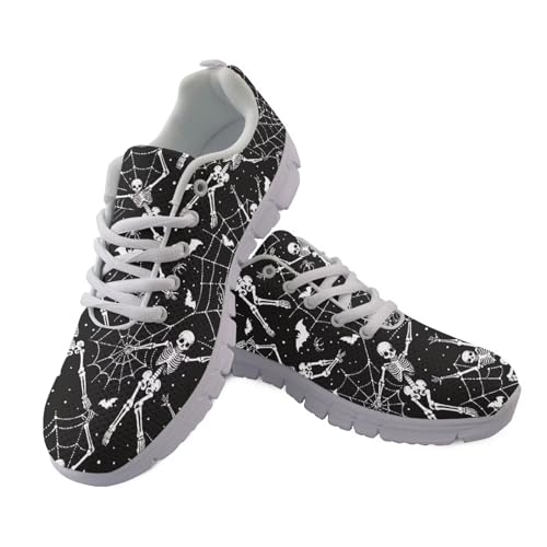 Forchrinse Walking Shoes for Women Men Casual Lace-Up Non Slip Sneakers for Running Sport Workout Gym2