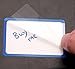 ChromaLabel 2 x 3 Inch Dry Erase Labels, Anti-Smear Protective Flap Dry Erase Stickers, Ideal Refrigerator Sticky Notes - 50 Stick On Labels per Roll