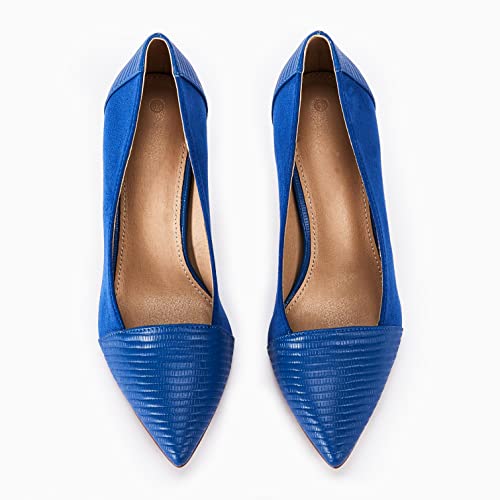 Image of PiePieBuy Womens High Heels Pumps Pointed Toe Slip On Stiletto Classic Dress Party Office Shoes