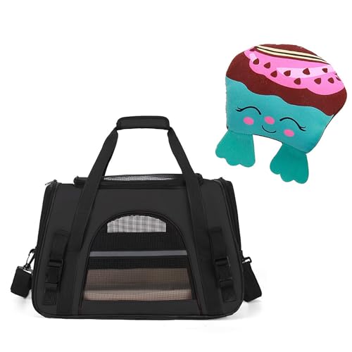 ペットキャリー 便携外出 折りたたみ可能 収納容易 補強防水 ファスナー付き旅行鞄 猫小型犬外出トランク ブラケット 安心感猫小屋 犬ケージ 半透明 風通しの良い屋外散歩犬鞄 暴走防止 旅行 診察 買い物 災害回避 (かぐろい)
