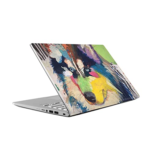 Autocollant vinyle Husky pour ASUS Vivobook 14 afin de personnaliser votre ordinateur au bureau