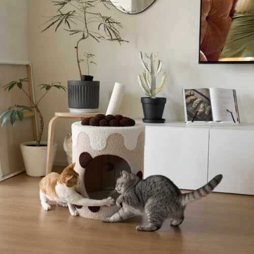 Árbol para gatos Happy & Polly beige 26 pulgadas miniatura 4