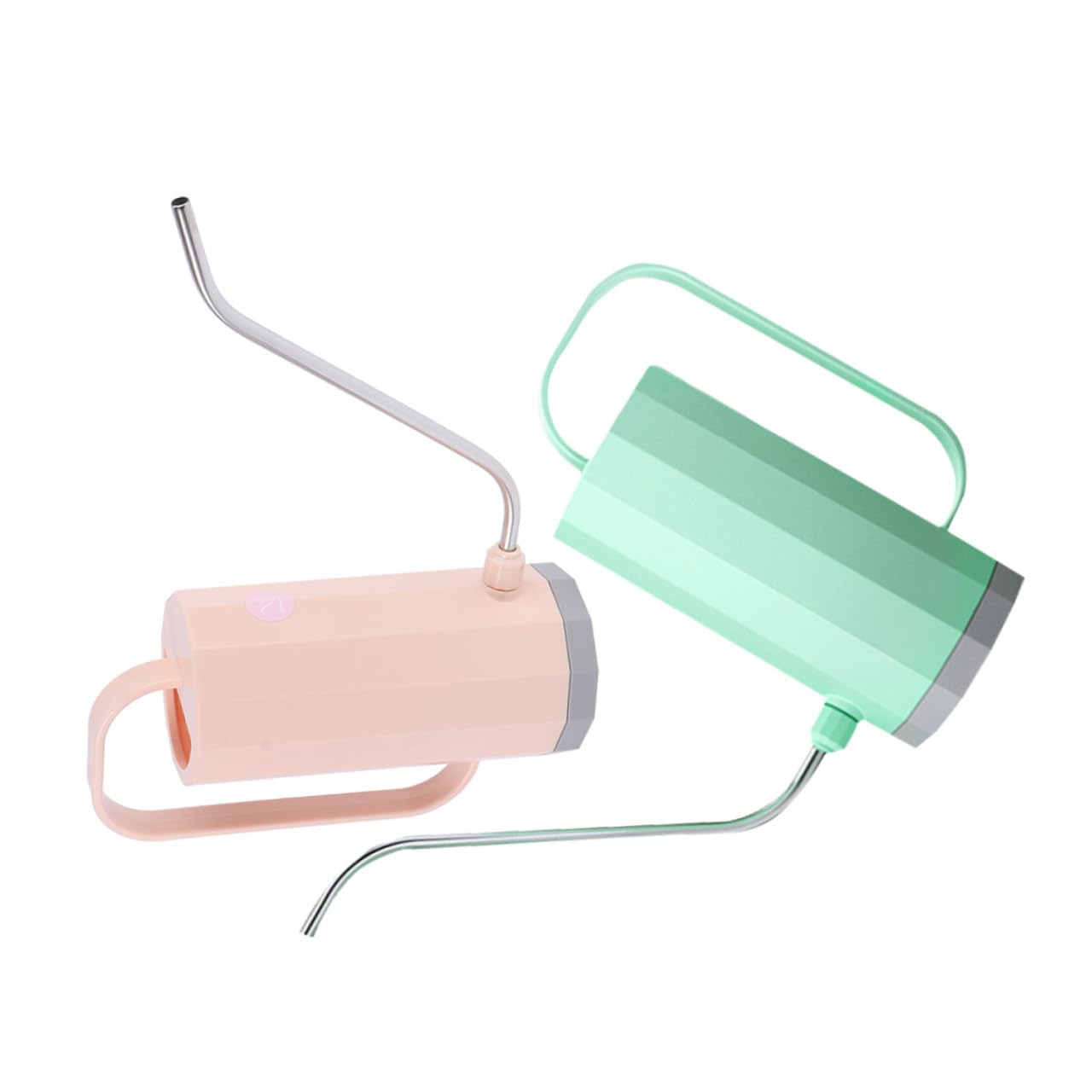Regadera de Jardín 2 Piezas 1200ml de Plástico con Asa Ergonómica