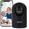 KONNEK STEIN 1080P Security Camera (2.4G Only), Baby Monitor 360-Degree for Home Security, Smart Home Pet Camera, with Night Vision, Compatible with Alexa & Google Assistant Home Security Camera
