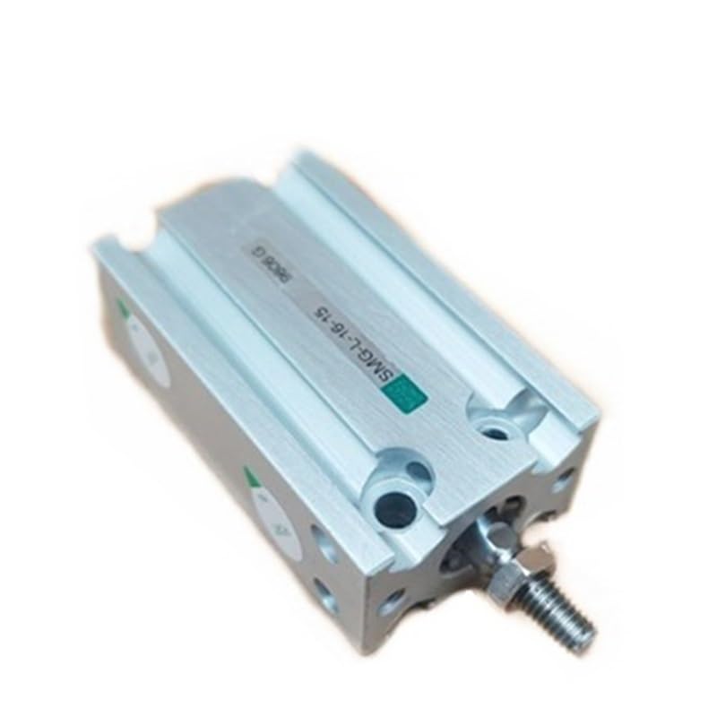 Vérin pneumatique cylindre compact SMG-L-16-50 double effet avec plaque
