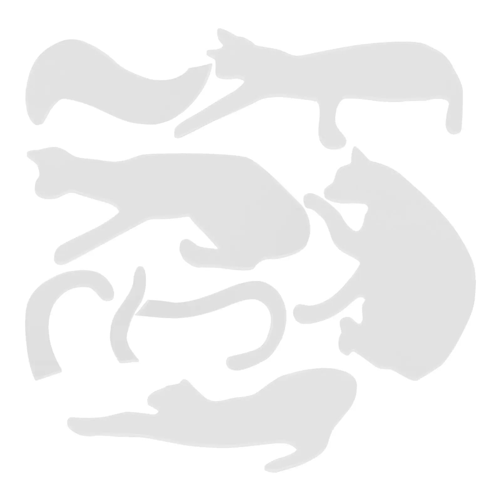 1 Juego De Plantillas De Acolchado Transparentes | Reglas de costura resistentes for manualidades de ropa, herramientas de retales DIY for cortar