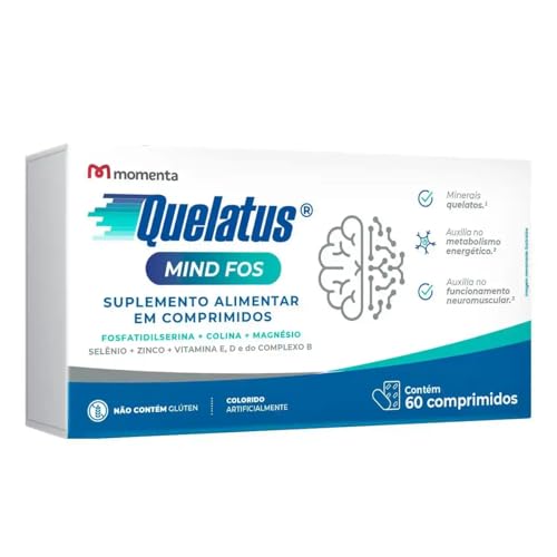 Suplemento Alimentar Quelatus Mind Fos 60 comprimidos