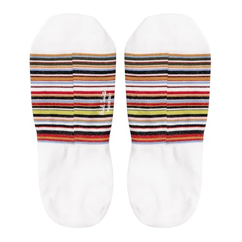 PS Paul Smith Men's Three Pack Short 'Signature Stripe' Socks, Multicolor, One Size3