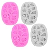 Photo Gallery alipis 4 pezzi stampi in silicone per gelato e lollipop resistenti temperature antiaderenti e flessibili per cioccolato caramelle torte gelatine saponi e candele facili da usare e pulire Photo Gallery alipis 4 pezzi stampi in silicone per gelato e lollipop resistenti temperature antiaderenti e flessibili per cioccolato caramelle torte gelatine saponi e candele facili da usare e pulire