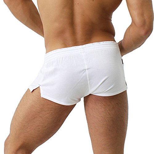 Men's Underwear Boxer Trunks Sexy Low Rise Cut Fashion Sports Style3