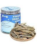 PAWUP Freeze Dried Minnows Dogs Treats – 100% Raw Single-Ingredient Pet Fish Snacks – Rich in Omega-3, Grain-Free – Healthy Training Rewards & Meal Toppers, 2.8 oz