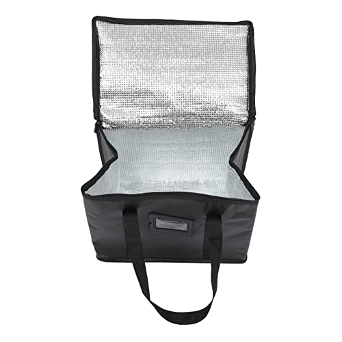 POPETPOP Bolsa Térmica Reutilizable Grande Aislamiento para Comida para Transporte de Alimentos Fríos y Calientes Bolsa de Picnic y Fabricada Resistente con Forro
