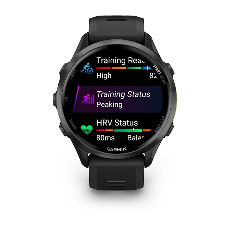 Garmin Forerunner 970 - inteligentny zegarek do biegania z wyświetlaczem Amoled i wbudowaną latarką LED - do 15 dni pracy na baterii i ulepszona obsługa nawigacji