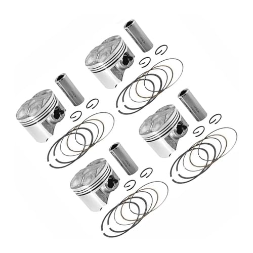 Segments piston moto 48mm haute résistance pour FZR250RR 3LN