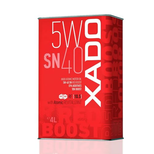 XADO ATOMIC OIL 5w-40 SN RED BOOST 4L