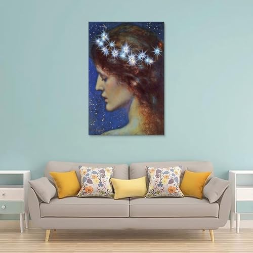 Póster de Edward Robert Hughes en lienzo, decoración de 40x60 cm para tu dormitorio 2