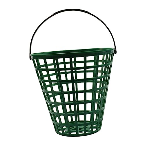 Abaodam Golf Ball Storage Bucket with Handle Lightweight Ball Collecting Basket for Driving Ranges and Backyards to Balls