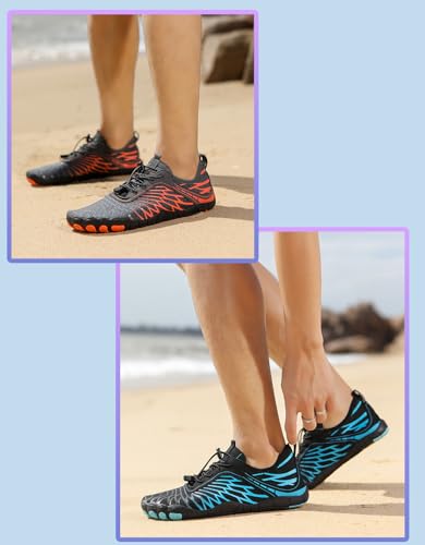 Grounded Barefoot Shoes for Women and Men – 2025 Mesh Grounding Footwear with Rubber Sole, Wide Toe Box, Non-Slip, Lightweight & Breathable4