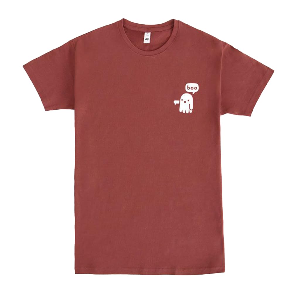 Maglietta Divertente Donna "Hands Off The Puds" - Rossa, 100% Cotone, Taglie Dalla S Alla XXL (16-18), Stampa Frontale