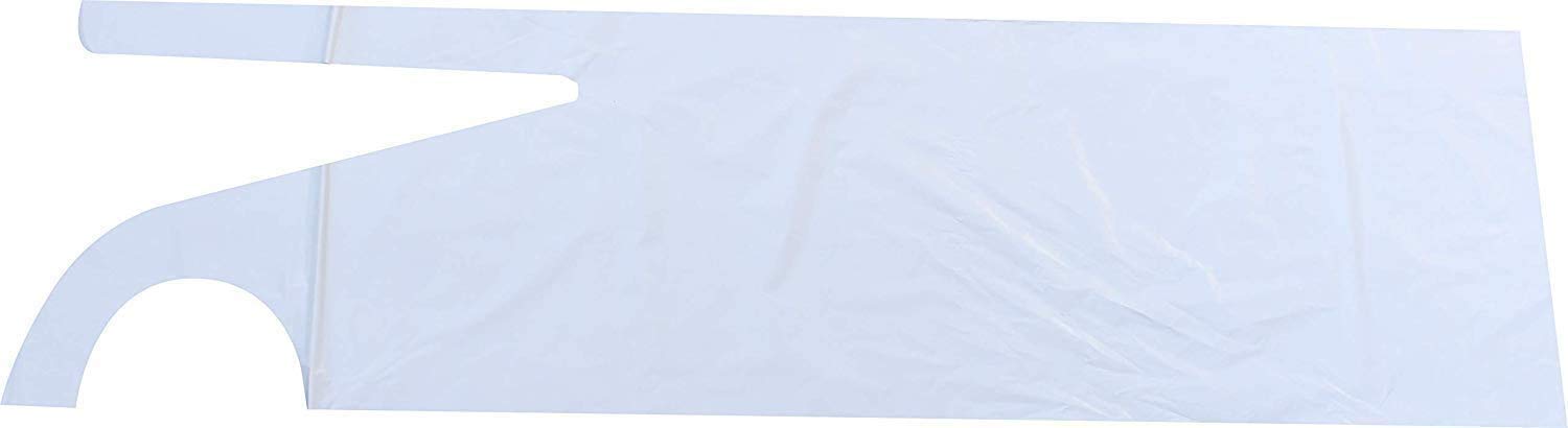 500 Pièces Pe - Tabliers Martelées Gebblockt 75 X 140 cm Plus Couleurs Différentes de Medi-Inn - blanc