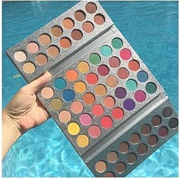 63 Multicolor EyeShadow Palette Powder Profession Gorgeous Cosmetics Perfect Color Matte Finish-picture-13