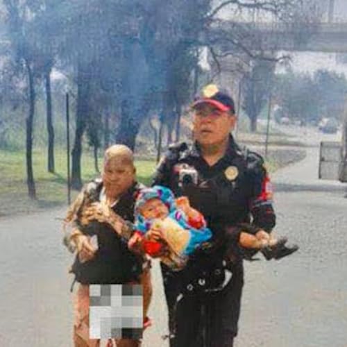 『"¡Está estable! Mi mamá es un Ángel, toda la lucha no ha sido en vano": hija de la abuelita heroína』のカバーアート
