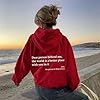 You Are Enough Hoodie, Dear Person Behind Me Hoodie Sweatshirt, You Matter Hoodies for Women Men (Black,4XL) #4