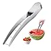 Couteau Pastèque, RosyFate Trancheur de Pastèque, Coupe Acier Inoxydable, Watermelon Cutter, Couteaux à Fruits pour Cantaloup, Papaye, Fruit du Dragon