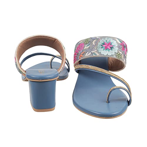 Image of Metro Women Fashion Heel Sandal (32-1745)