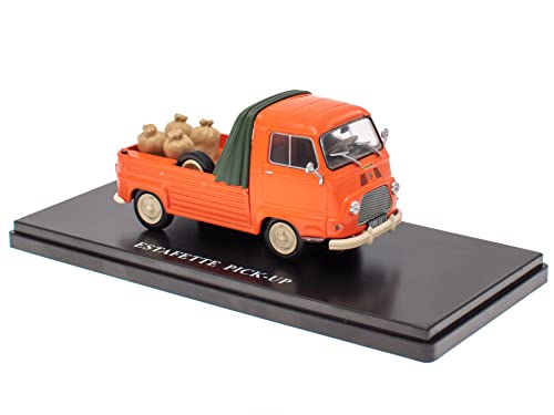 OPO 10 - Véhicule Utilitaire 1:43 Compatible avec Renault Estafette Pick-UP 1960 - UTR45