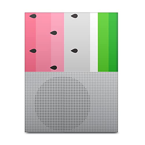 Skin Xbox One S autocollant pastèque pour masquer les rayures de console - 2