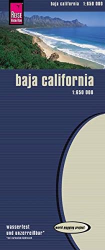 Baja California 1: 650 000: Kartenbild 2seitig
