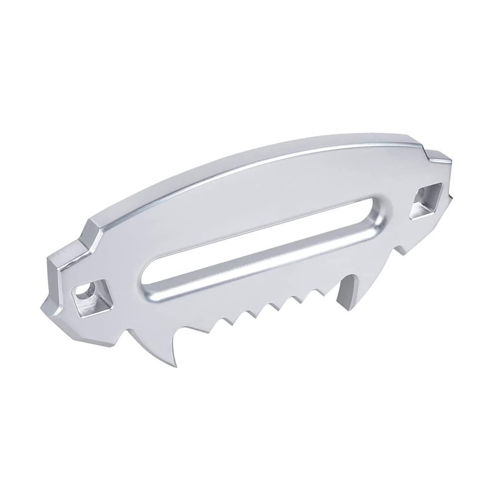 Aluminum Hawse Fairlead for Synthetic Winch Rope Auto Parts Winch Cable Roller Fairlead