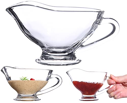 Ropto Set Of 2 Sauce Glass Gravy Boat -7 Oz cover