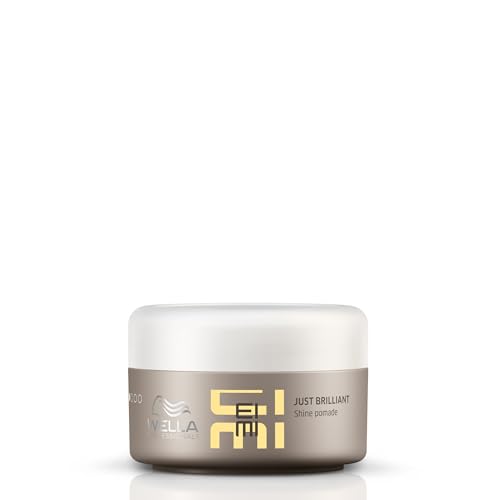 Wella EIMI Just Brilliant - Professionelle Glanzpomade - Glattes und glänzendes Finish - Anti-Frizz-Effekt - 1 x 75ml