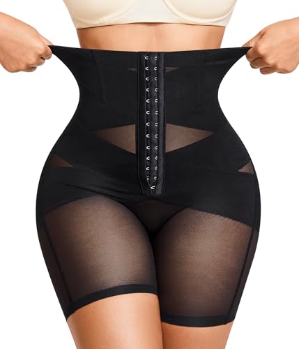 Shapewear Shorts for Women Faja Tummy Control Body Shaper Underwear High Waist Compression Panties Thigh Slimmer