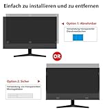 PYS Removable Computer Privacy Screen Filter,Compatible with 27 inch iMac Monitor,Frameless Monitor,Touch Screen Monitor-16:9 Aspect Ratio - Easy On/Anti-Glare/Anti-Scratch/UV-Blocking/Screen Privacy - Image 8