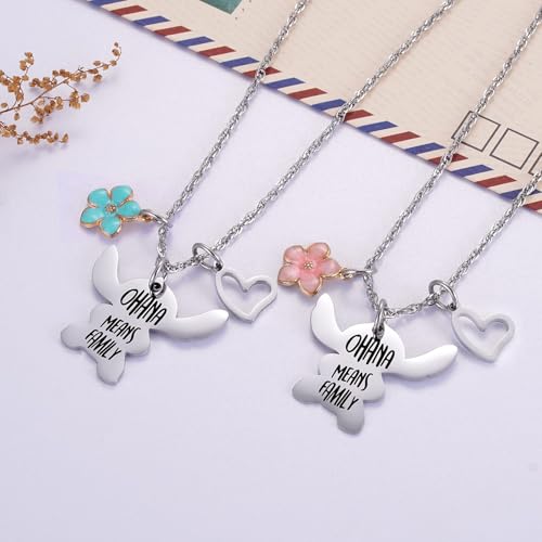 Fashion Stich Gifts for Women, Stainless Steel Stich Necklace Gifts for Holiday2