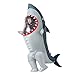 Spooktacular Creations Adult Inflatable Shark Costume, Realistic Gray Shark Blow-up Suit, Full Body Deluxe Halloween Animal Inflatable Costume