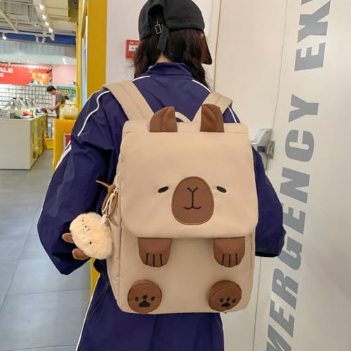Sac à dos capybara chic : cadeau d'école idéal pour enfants - 6