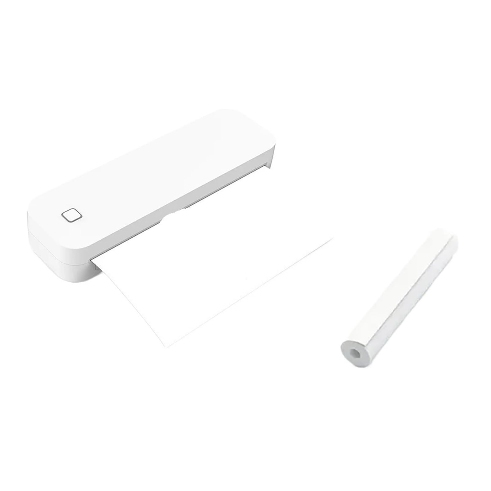 Termiczna drukarka etykiet D210 Mini Bluetooth Inkless A4 i papier do tatuażu dla szkolnego biura małej firmy, Niezawodne codzienne użytkowanie