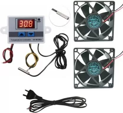 See full amazon price history chart for TechWiz Frequently Bought Together Combo 1 W3001 2 3 Inch Cooling Fan 2 Pin AC Power Cord (Cable) XH W3001 AC 220V 1500W DIGITAL MICROCOMPUTER THERMOSTAT SWITCH For Diy Incubator Temperature Sensor TechWiz Frequently Bought Together Combo 1 W3001 2 3 Inch Cooling Fan 2 Pin AC Power Cord (Cable) XH W3001 AC 220V 1500W DIGITAL MICROCOMPUTER THERMOSTAT SWITCH For Diy Incubator Temperature Sensor (B0C16RMKSJ) Amazon Price History, Amazon Price Tracker