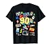 Men's Women's Kids Vintage Retro Back to 90's Graphic Design T-Shirt